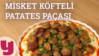 Misket Köfteli Patates Paçası Tarifi  Köfte Tarifleri  Yemekcom [upl. by Robins]