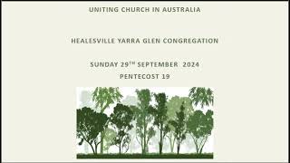 Healesville Uniting Church Live Stream [upl. by Oirretno461]