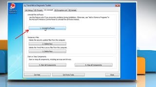 How to Uninstall Trend Micro® using the Removal Tool [upl. by Evania512]