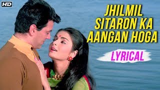 Jhilmil Sitaron Ka Aangan Hoga  Lyrical Song  Jeevan Mrityu  Dharmendra Rakhi  Mohammed Rafi [upl. by Petronilla]