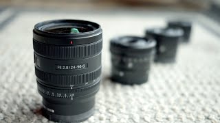 Sony 2450mm f28 G vs Primes [upl. by Ydnelg]