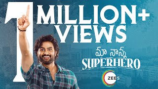 Maa Nanna Superhero  Zee5 Official Trailer  Sudheer Babu  Sayaji Shinde  Premieres 15th Nov [upl. by Niahs]