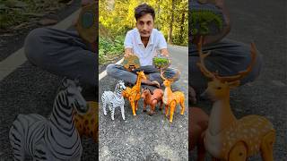 Remote Control Two Horse 🐎vs Deer🦌amp Giraffe unboxing🦒 [upl. by Sokram]