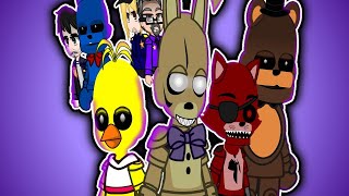 ♪ SPRINGTRAP THE MUSICAL  FNAF Movie GACHA VERSION  LHUGUENY [upl. by Llebyram]