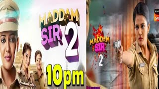 Madam Sir Season 2 Confirm Release Date on Sony Sab TV l madamsirserial gulkijoshi [upl. by Ingram]