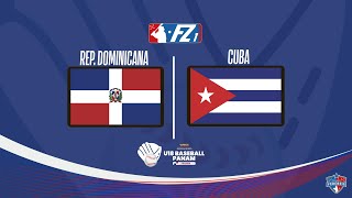 REP DOMINICANA VS CUBA JORNADA 2  JUEGO 11 PREMUNDIAL U18 ESTADIO JD AROSEMENA [upl. by Gavini]