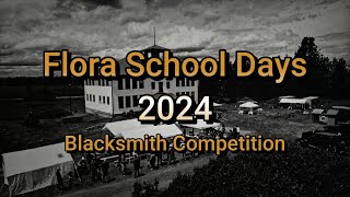 Flora School Days 2024 Blacksmith Competition [upl. by Esenahs]