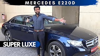 Mercedes E Class E220d  Extensively Excellent  Exclusive Review [upl. by Leandro]