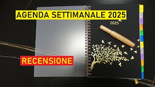 Agenda Settimanale 2025  Recensione [upl. by Dilaw702]