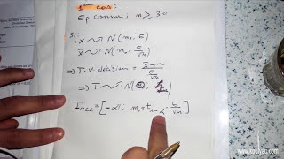 Échantillonnage et estimation les tests d’hypothèse Partie 3 [upl. by Orrocos]