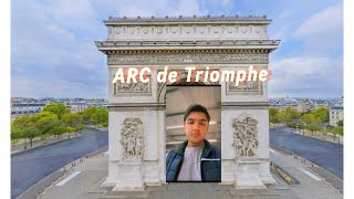 Arc de Triomphe  Paris  France 🇫🇷 Paris Vlogs [upl. by Eliath]