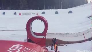 Looping tobogganing Leysin [upl. by Krilov961]