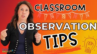 No Stress Teacher Observations  Classroom Observation Tips For Kindergarten amp First Grade Teachers [upl. by Akiram]