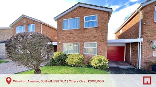 Virtual Viewing  Wharton Avenue Solihull B92 9LZ [upl. by Artap]