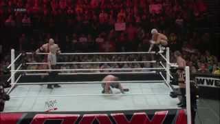 WWE Raw 11512 Full Show John Cena And Ryback vs CM Punk And Dolph Ziggler CM Punk Loss By Ryback [upl. by Nareht333]