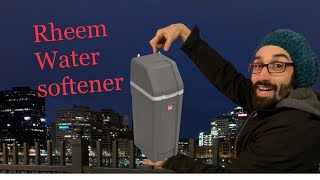 Rheem water heater softener install [upl. by Naveb]