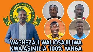 Yanga Leo Imetangaza Majina Ya Usajili Uliokamilika Kwa Asilimia 100 Usajili Yanga 2023 Na 2024 [upl. by Avihs]