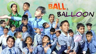 BALL and BALLOON GAME • 😁 • CHILDRENS DAY 2024 games • KD PUBLIC SCHOOL [upl. by Angelina]