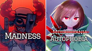 Undertale x Madness combat  Autophobia x Madness [upl. by Dirrej]