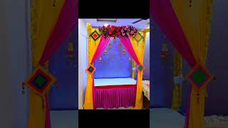 Ganpati decoration ideas for home  Ganpati decoration 2024  Ganpati decoration ideas for home 2024 [upl. by Janey176]