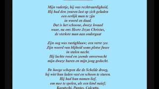 Marnix Gijsen 18991984  Gedicht Mijn vadertje Geluidsfragment uit 1975 [upl. by Airdnal319]