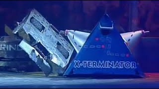 Robot Wars Classics XTerminator vs Bulldog Breed [upl. by Llenrahs]