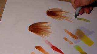 TUTORIEL feutre à Alcool ♦ Astuces avec les Copic Marker ♦ dégradés couleurs mélanges ♦ Sakuems [upl. by Lishe]