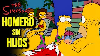 Los Simpson Homero y Marge no quieren ser Padres resumen  Utacaramba [upl. by Iadrahc]