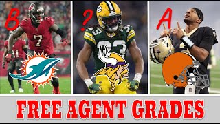 2024 Free Agent Signing Grades [upl. by Elwin281]