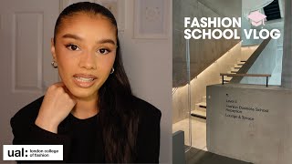 My First LCF Vlog Fashion School Castings amp City Life 🎀  FREYA GODDARD [upl. by Jankell]