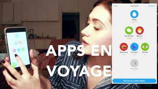 APPLICATIONS UTILES EN VOYAGE Couchsurfing Tinder et plus [upl. by Zaccaria]