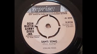 Dean Martin And Sammy Davis Jnr Sams Song 1962 45 rpm [upl. by Cut566]