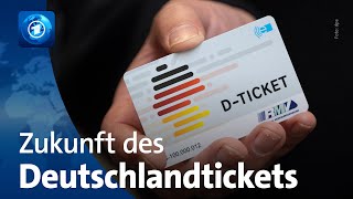 Finanzierung des Deutschlandtickets vorerst gesichert [upl. by Ylerebmik]