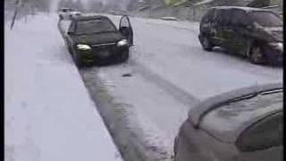 accident de voiture a mourir de rire  snow and cars crash [upl. by Dorn]