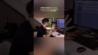 Martin Garrix in studio showing how he made his hit song “Animals” 🔥 fyp music martingarrix edm [upl. by Laenaj]