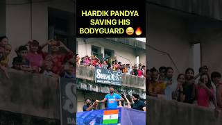 Hardik Thor Pandya 😂 Catch Ball and Save his Bodyguard 😄 hardhikpandya viratkohli msdhoni rohit [upl. by Shalne]