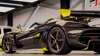 Koenigsegg Jesko Odin  Absolut Gold Plated Hypercar with Sensational Mind Blowing Speed Attack [upl. by Reinald]