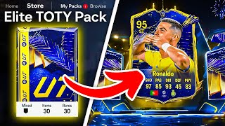 25x 600K ELITE TOTY PACKS 🤯 FC 24 Ultimate Team [upl. by Atnima]