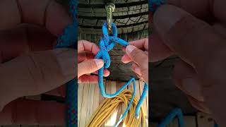 Quick Releasing and Adjustable knot Idea for you of Tying rope knot87 [upl. by Laryssa]