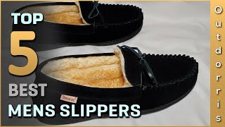 Top 5 Best Mens Slippers Review in 2023 [upl. by Tonneson283]