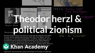 Theodor Herzl and the birth of political Zionism  The 20th century  World history  Khan Academy [upl. by Narej]