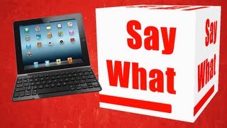 iPad Logitech Ultrathin Keyboard Cover [upl. by Ydoow]