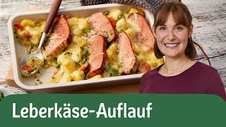 LeberkäseAuflauf mit Gnocchi und Buttergemüse 🥕  REWE Deine Küche [upl. by Catherine649]