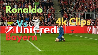 Ronaldo vs Bayern 4k clipsRare football trending video [upl. by Kreegar205]