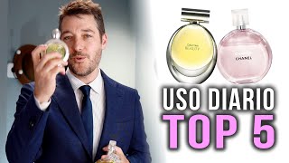 Los 5 mejores perfumes de mujer para uso diario [upl. by Nnire690]