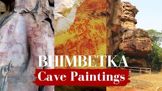 15000 Year Old Art  Rock Shelters of Bhimbetka  World Heritage Site [upl. by Acassej961]