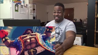 SFV Balrog Reveal Trailer REACTION [upl. by Ellevehc215]