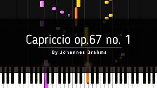 HDCapriccio quotMorning Butterflyquot op76 no1  Johannes Brahms [upl. by Tricia]