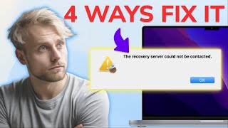 4 Ways to Fix The Recovery Server Could Not Be Contacted on Macbook Reinstall macOS Not Working [upl. by Arutnev542]