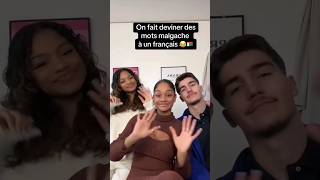 ON FAIT DEVINER DES MOTS MALGACHE A UN FRANÇAIS part1 🤣😂 couple tiktok humour drole ytbshort [upl. by Chamberlain]